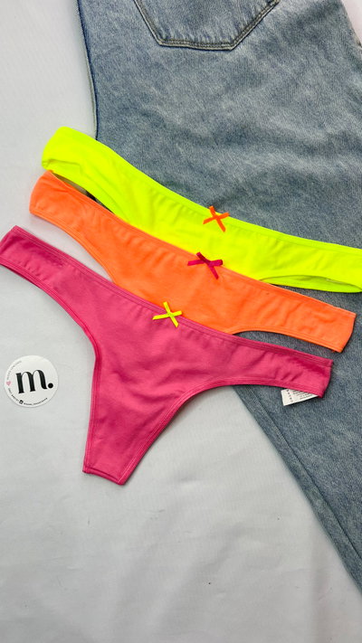 Pack x 3 colaless fluor Kaury 