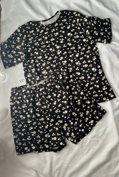 Pijama flower XL