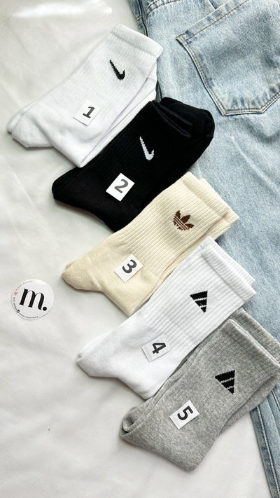 Medias 3/4 diseño variados