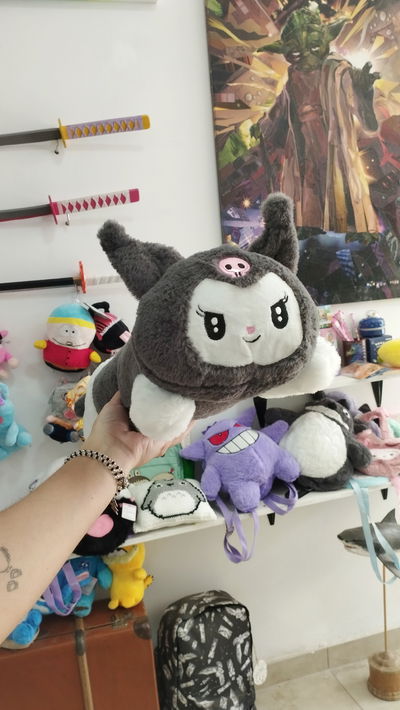 Almohadón de peluche de Kuromi - Sanrio