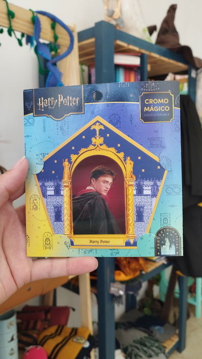 Cromos holográfico de Harry Potter 