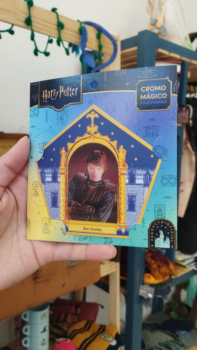 Cromos holográfico de Ron - Harry Potter 