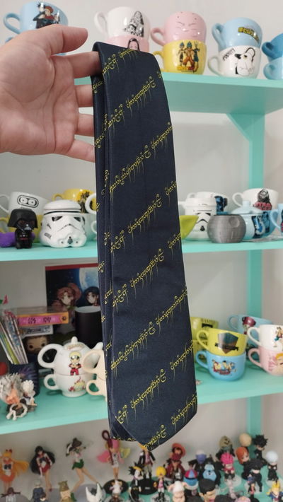 Corbata del Señor de los anillos 