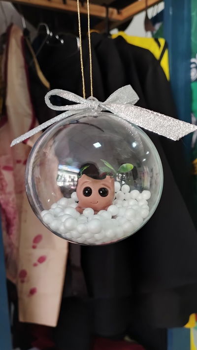 Adorno navideño de mandrágora - Harry Potter