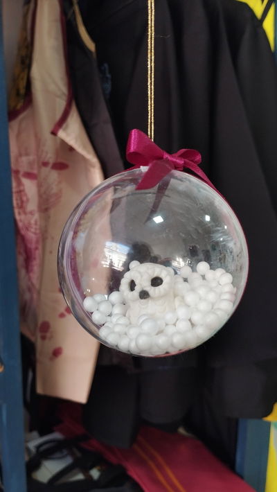 Adorno navideño de lechuza - Harry Potter