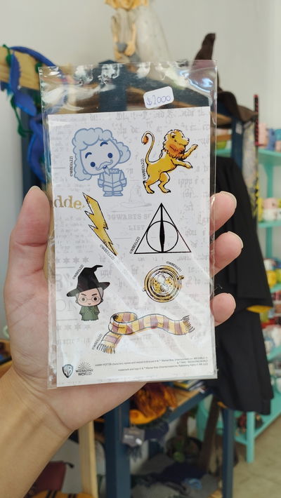 Plancha de stickers de Gryffindor - Harry Potter 