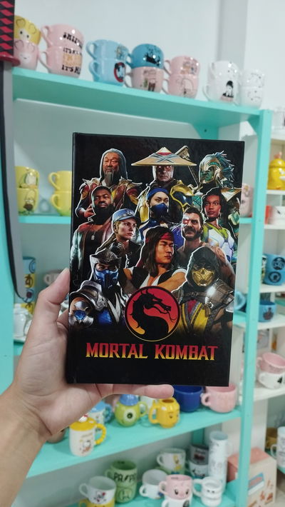 Cuaderno de mortal Kombat 