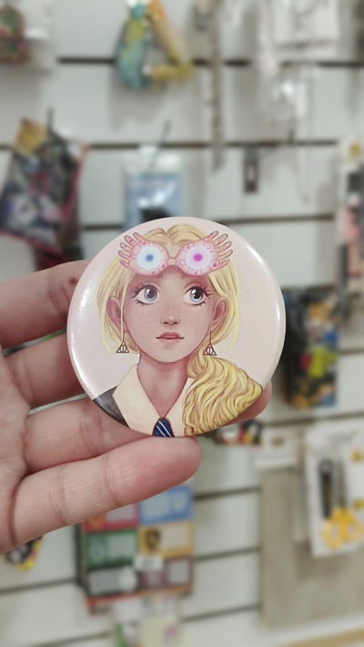 Pin de Luna Lovegood - Harry Potter 