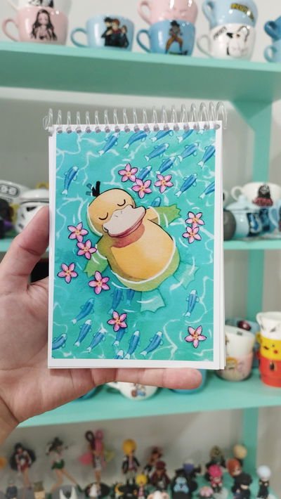 Anotador de Psyduck - Pokémon 