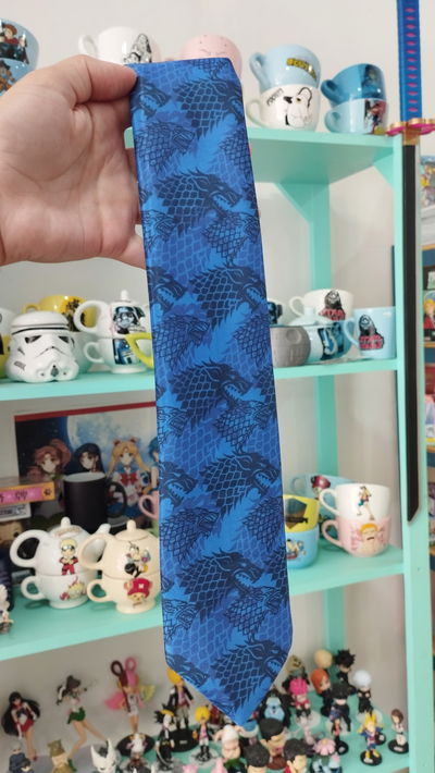 Corbata de la casa Stark - Juego de tronos 