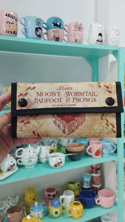 Billetera del mapa del merodeador - Harry Potter 