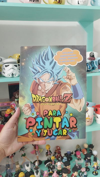 Libro para pintar de Dragón Ball 