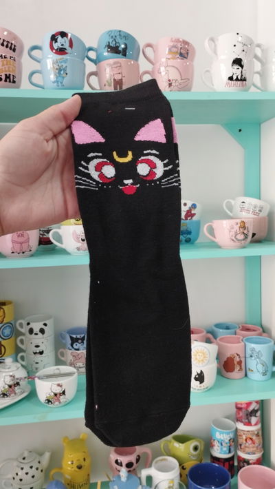 Medias caña alta de gata luna - Sailor Moon 