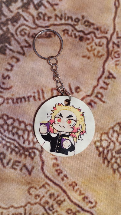 Llavero de Rengoku - Demon Slayer 