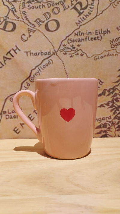 Taza de corazón 