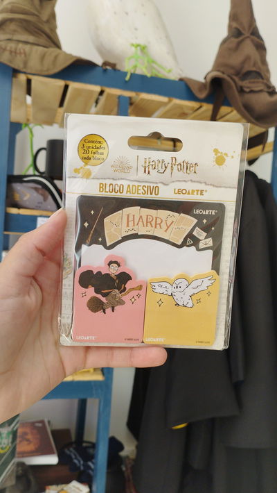Set de notas adhesivas de Harry Potter 