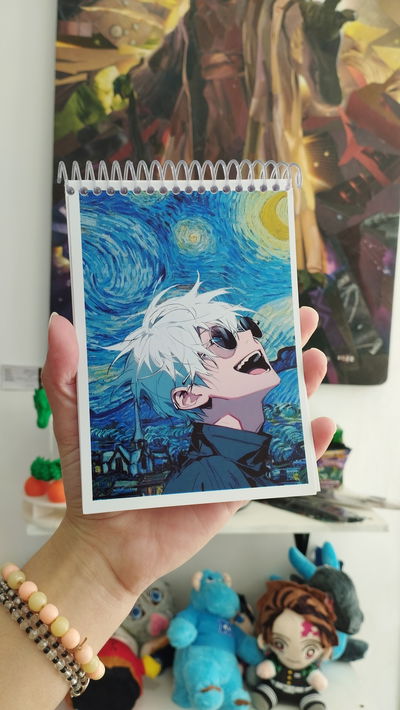 Anotador de Gojo - Jujutsu Kaisen 