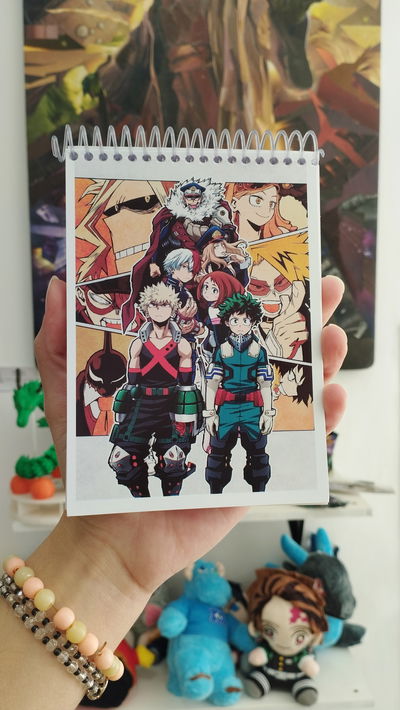 Anotador de Mi Hero Academia 