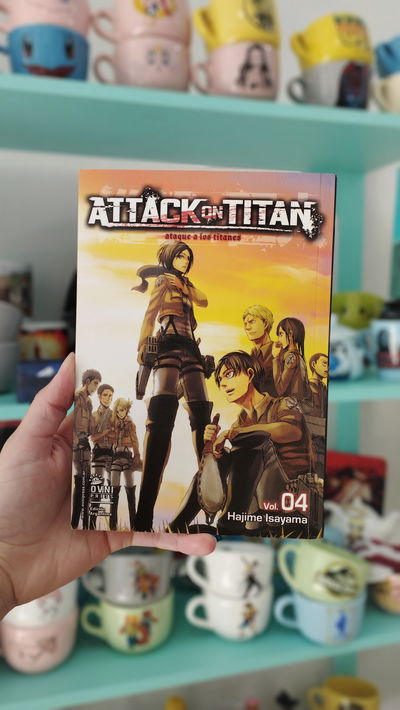 Manga de Attack On Titan N 04