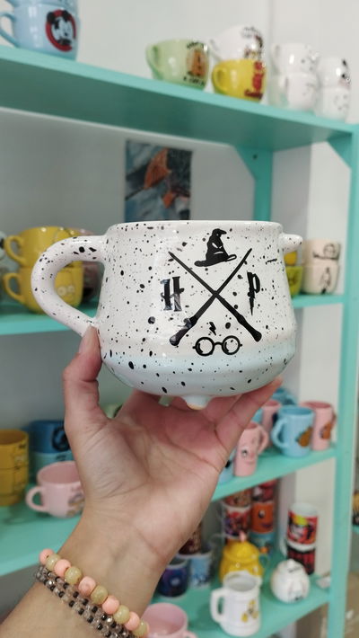 Taza caldero de Harry Potter 