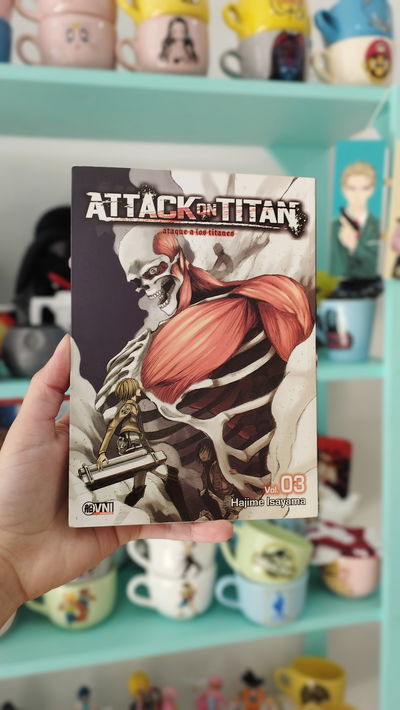 Manga de Attack On Titan N 03