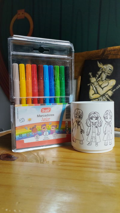 Combo de taza para pintar de Harry Potter 