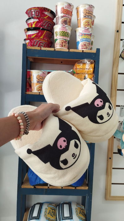 Pantuflas de Kuromi 