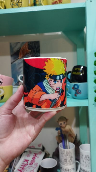 Taza de plástico de Naruto 