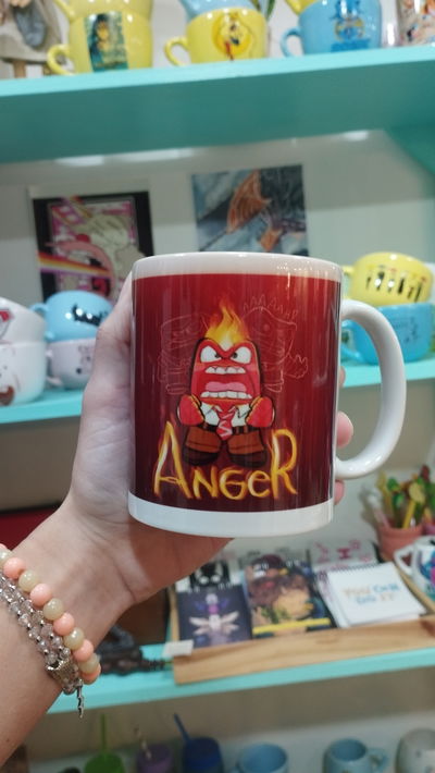 Taza de Furia - intensamente 