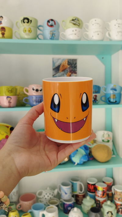 Taza de plástico de Charmander 