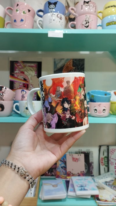 Taza de plástico de Demon Slayer 