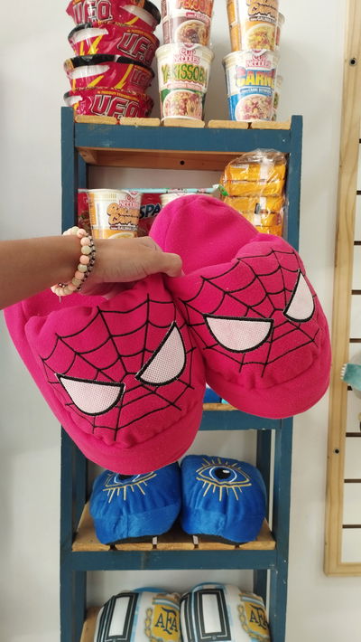 Pantuflas de Spiderman 