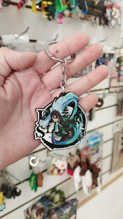 Llavero giratorio de Tanjiro - Demon Slayer 