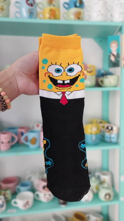 Medias caña alta de Bob Esponja 