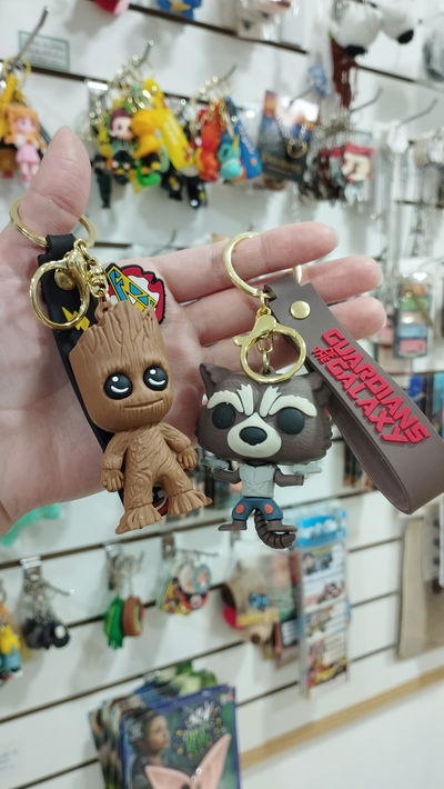 Combo de llaveros de Guardianes de la Galaxia 