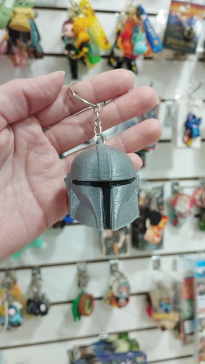 Llavero de casco Mandaloriano - Star Wars 