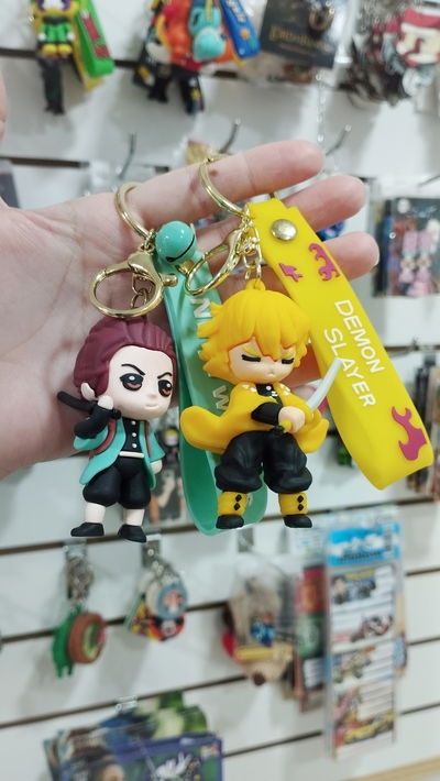 Combo de llaveros de Demon Slayer 