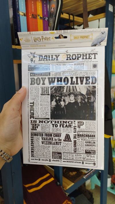 Lenticular de Harry Potter en el Diario el Profeta