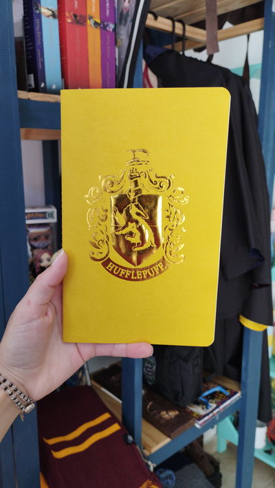Cuaderno de Hufflepuff - Harry Potter Marca Oficial 