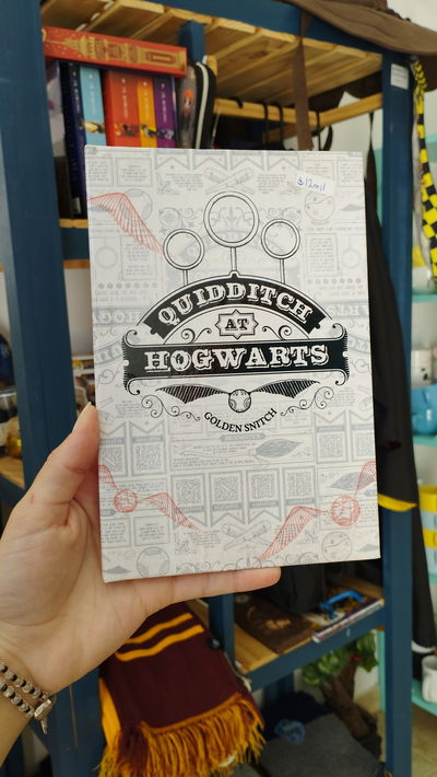 Cuaderno de Quidditch - Harry Potter Marca Oficial 