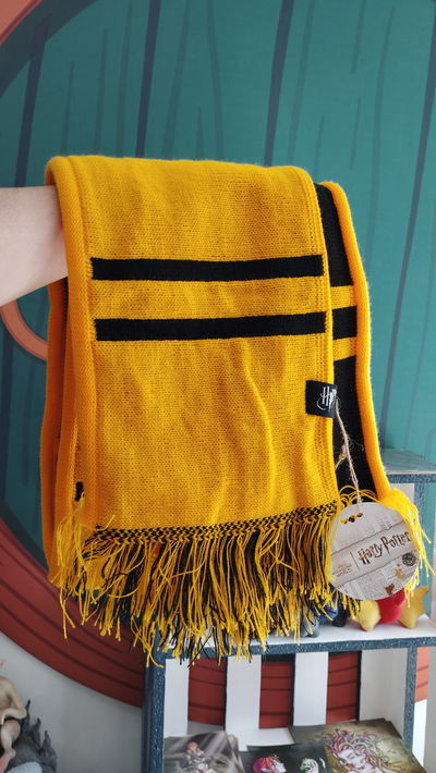 Bufanda de Hufflepuff - Harry Potter Marca Oficial 