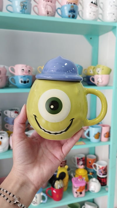 Taza de Mike Wazowski 3D