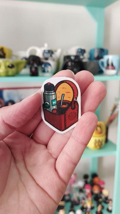 Iman de bolso matero