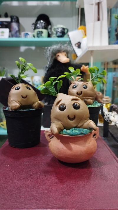 Mandrágoras con maceta - Harry Potter