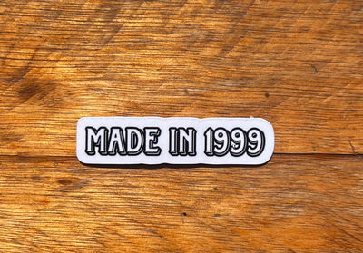 Made in 1999