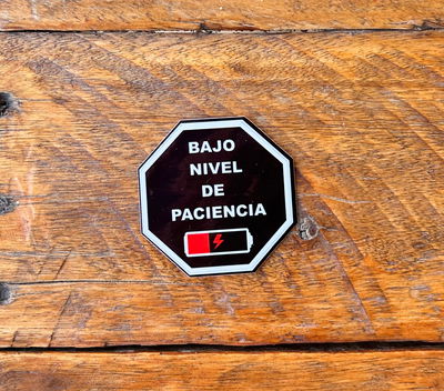 Bajo nivel de paciencia 