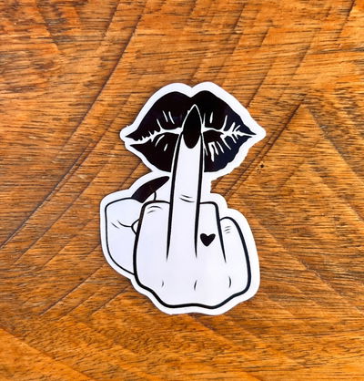 Fack You mano de mujer 