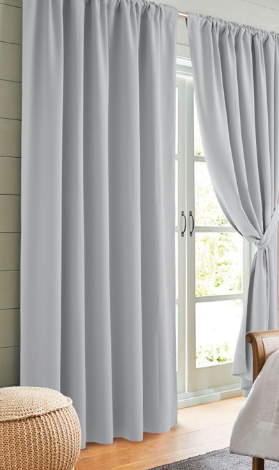 Juego de Cortinas 140x205 cm Blackout liso  - Jean Cartier
