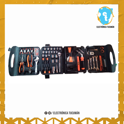 Juego Herramientas 189 Piezas Con Maletin Daewoo