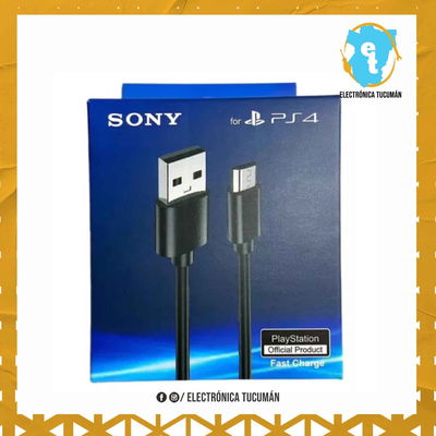 Cable De Carga Para Joystick play 4 Sony Carga Rápida